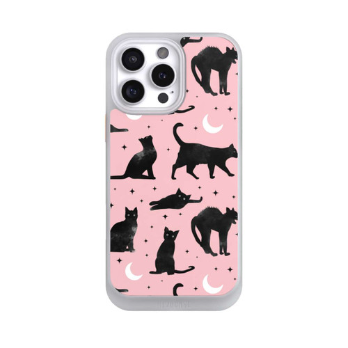Apple iPhone 16 Pro Max NIVOcore Lune &amp; Chats Fond Rose