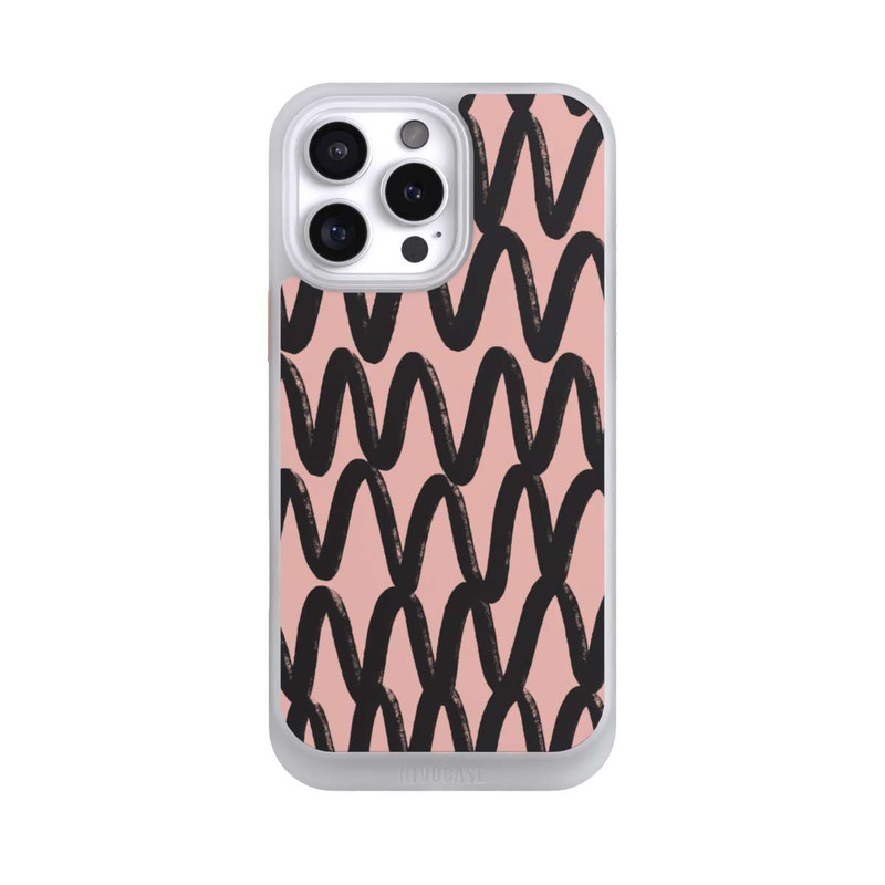 iPhone 16 Pro Max NIVOcore Schwarzes Zickzack