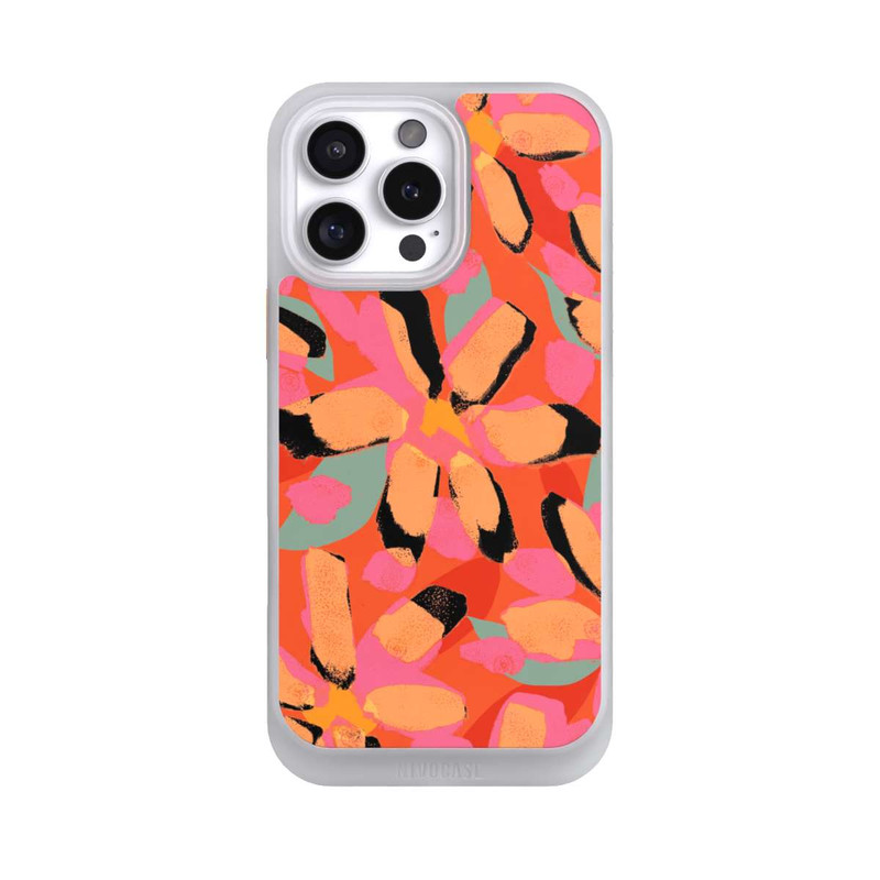 iPhone 16 Pro Max NIVOcore Orangenblüten-Muster