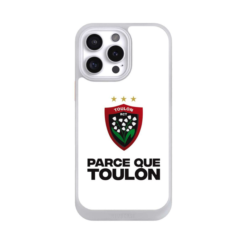 iPhone 16 Pro Max NIVOcore RC Toulonnais Weiß
