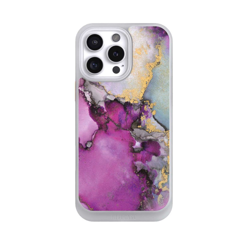iPhone 16 Pro Max NIVOcore Alcohol Ink Art Pink
