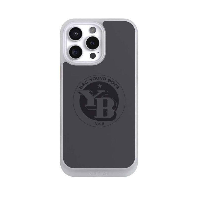 iPhone 16 Pro Max NIVOcore BSC YB Logo Grau