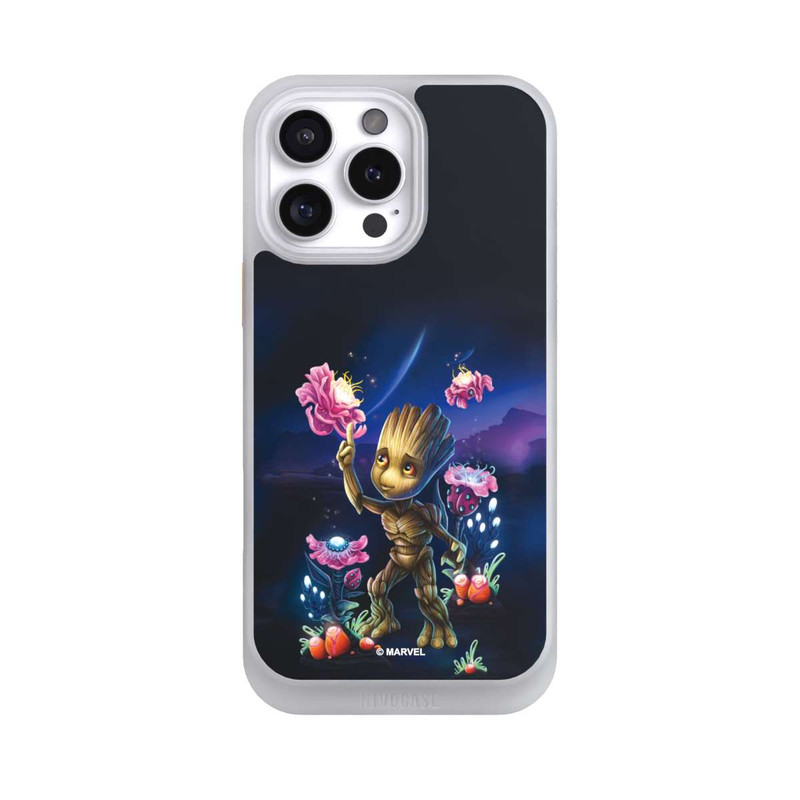 iPhone 16 Pro Max NIVOcore Baby Groot Blumen