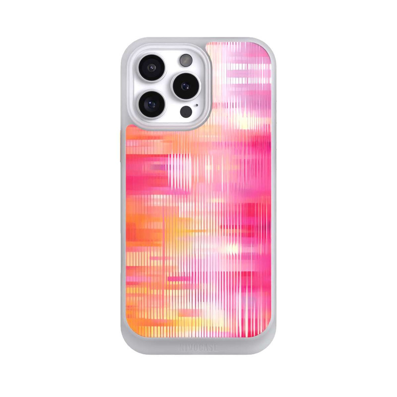 iPhone 16 Pro Max NIVOcore Glitch Pink Orange