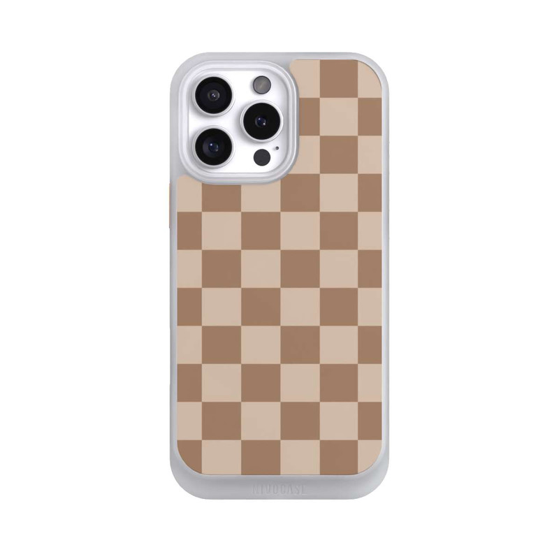 iPhone 16 Pro Max NIVOcore Braun Karo