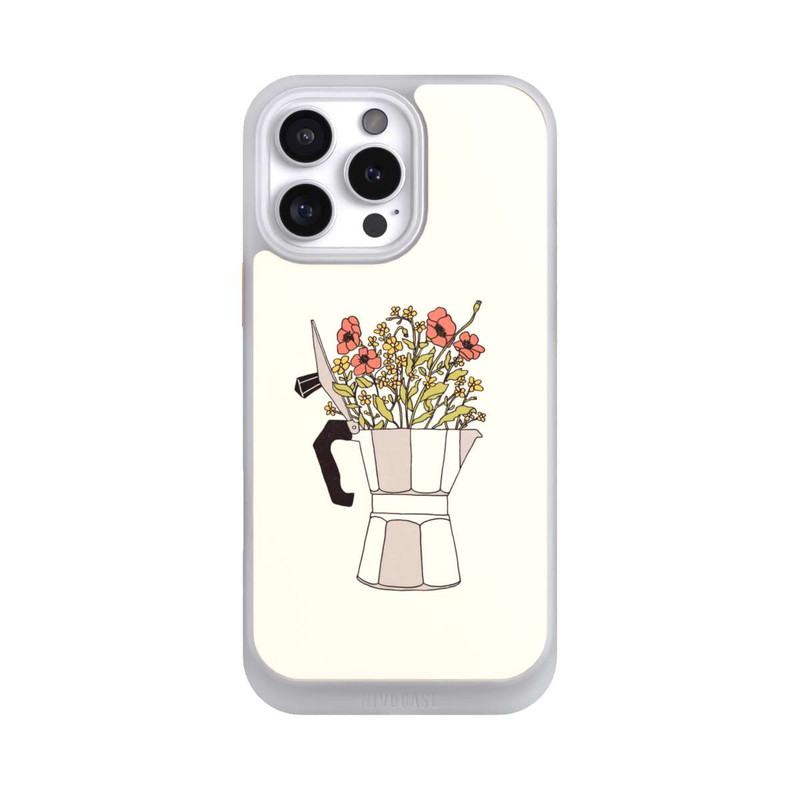 iPhone 16 Pro Max NIVOcore Moka Blumen