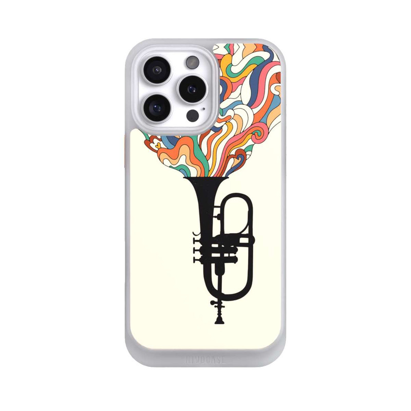 iPhone 16 Pro Max NIVOcore Flügelhorn Jazz bunt