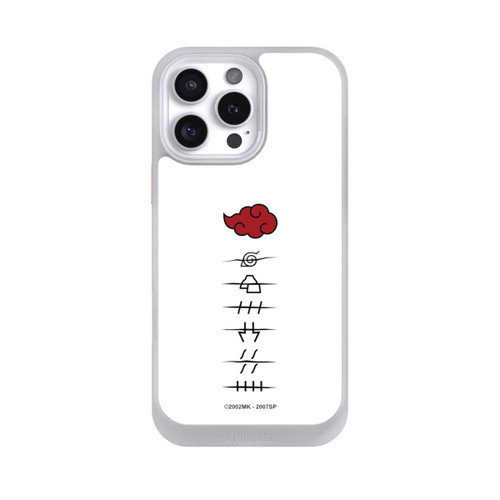 Apple iPhone 16 Pro Max NIVOcore Akatsuki Mitgliedersymbole Weiß