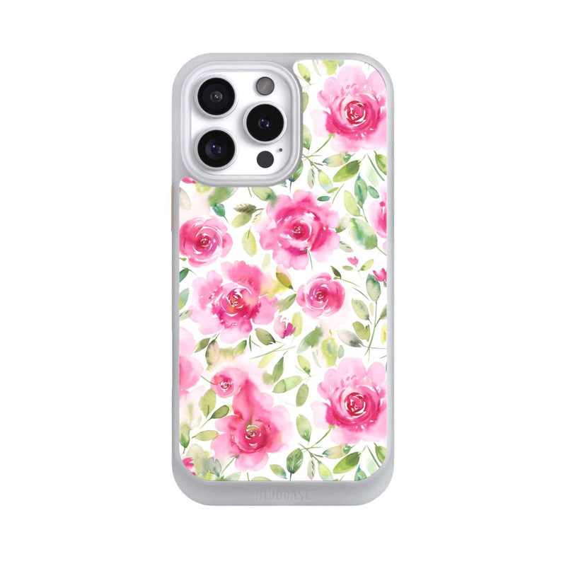 iPhone 16 Pro Max NIVOcore Aquarell Frische Rosen