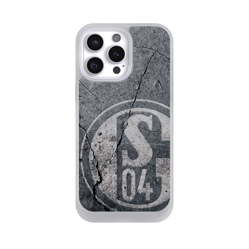 iPhone 16 Pro Max NIVOcore Schalke 04 Beton Look
