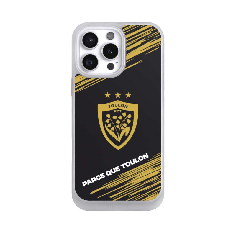 iPhone 16 Pro Max NIVOcore RCT Logo Monochrome Doré