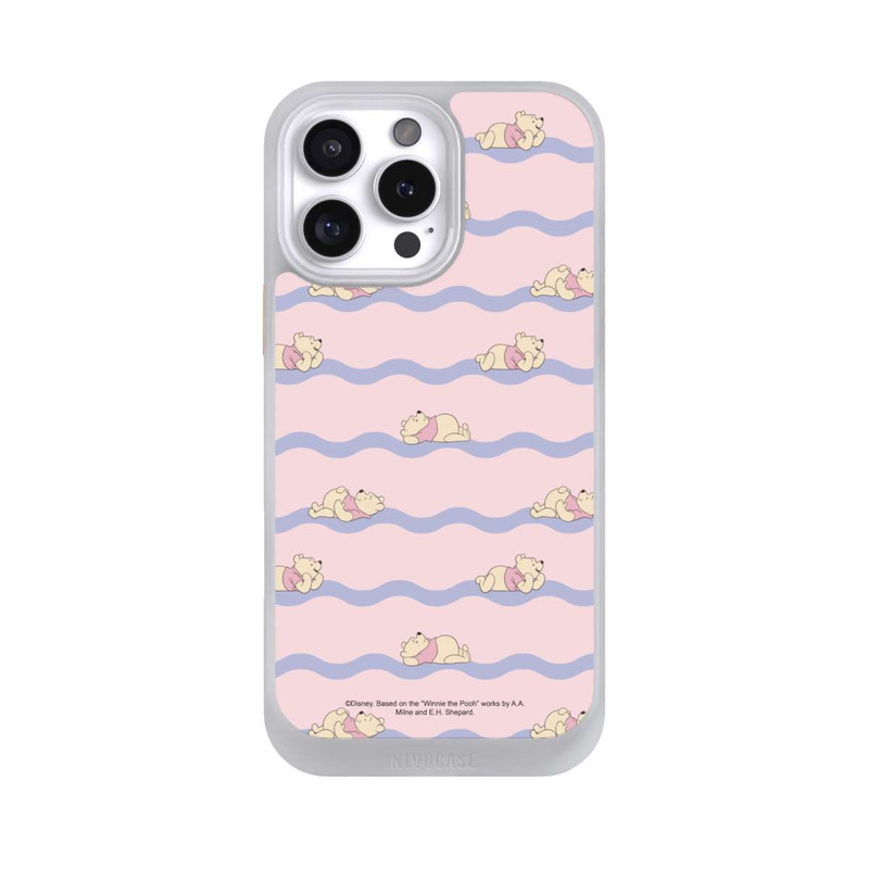 iPhone 16 Pro Max NIVOcore Winnie the Pooh Pink Waves