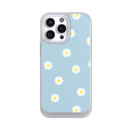 Apple iPhone 16 Pro Max NIVOcore Gänseblümchen Muster Blau