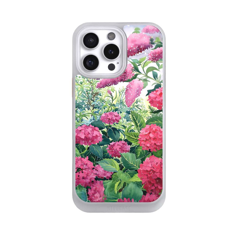 iPhone 16 Pro Max NIVOcore Garden Hydrangeas and Buddleia by Christopher Ryland