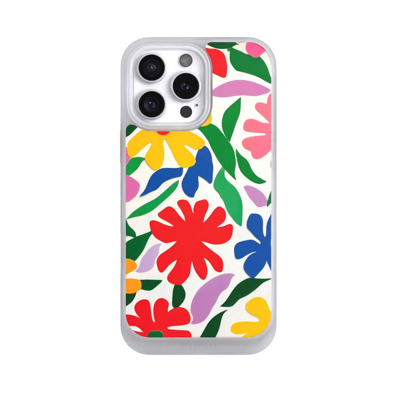 iPhone 16 Pro Max NIVOcore Blumenliebe Illustration