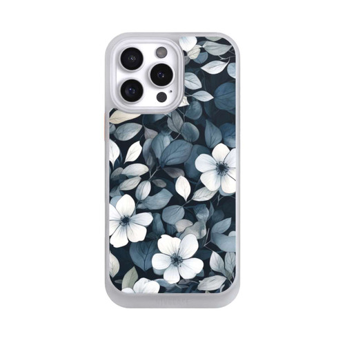 Apple iPhone 16 Pro Max NIVOcore Blaue Negativblumen mit KI