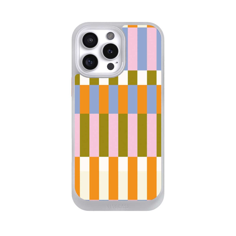iPhone 16 Pro Max NIVOcore Bold Checked colorful Theme