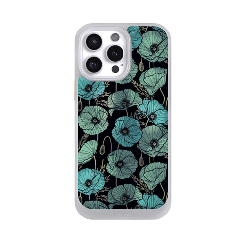 Apple iPhone 16 Pro Max NIVOcore Coquelicots d'Été Verts