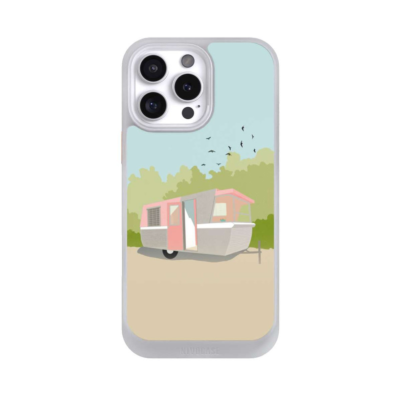 iPhone 16 Pro Max NIVOcore Retro Glamping by Roberta Murray