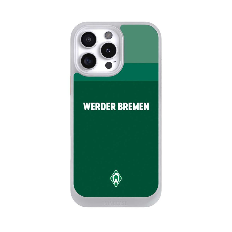 iPhone 16 Pro Max NIVOcore Werder Bremen Schriftzug Raute