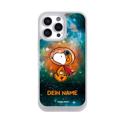 Apple iPhone 16 Pro Max NIVOcore Snoopy Weltraumreisender Personalisierbar