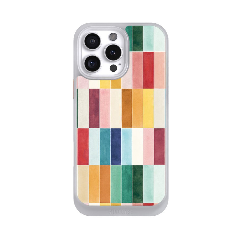 iPhone 16 Pro Max NIVOcore Modern Craft Geometric Rectangular Tiles