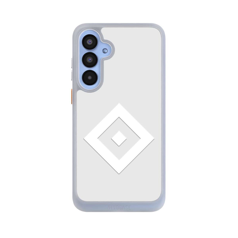 Galaxy A55 5G NIVOcore Rauten Logo auf HSV Grau