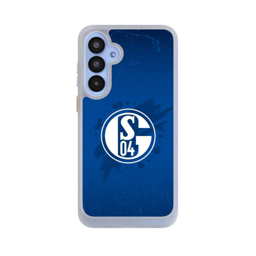 Samsung Galaxy A55 5G NIVOcore Schalke 04 Farbe Fleck Blau