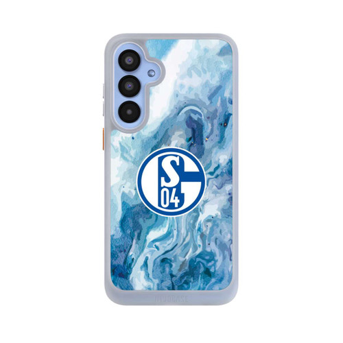 Samsung Galaxy A55 5G NIVOcore Schalke 04 Flüssig Blau