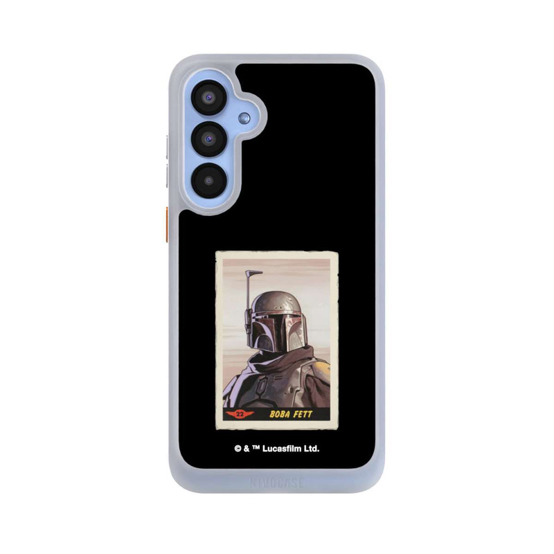 Galaxy A55 5G NIVOcore Boba Fett Badges Black Background
