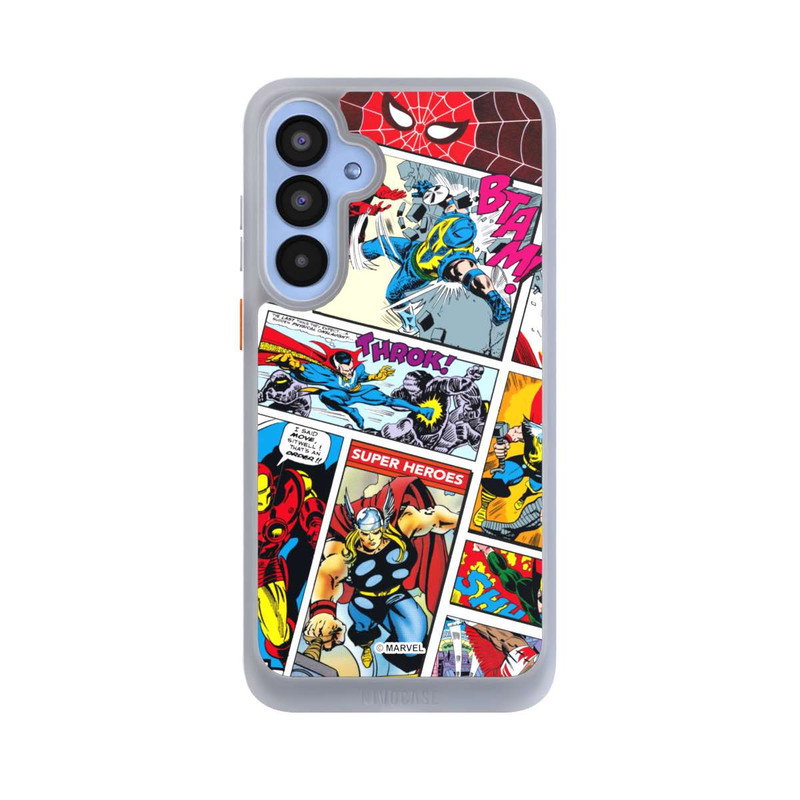 Galaxy A55 5G NIVOcore Marvel Retro Comic Blue