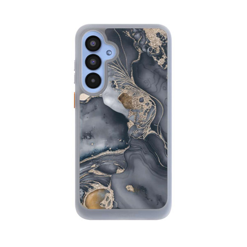 Samsung Galaxy A55 5G NIVOcore Alcohol Ink Gold Grau mit KI