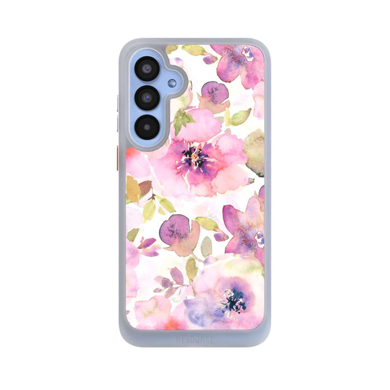 Galaxy A55 5G NIVOcore Tapete mit rosa Blumen