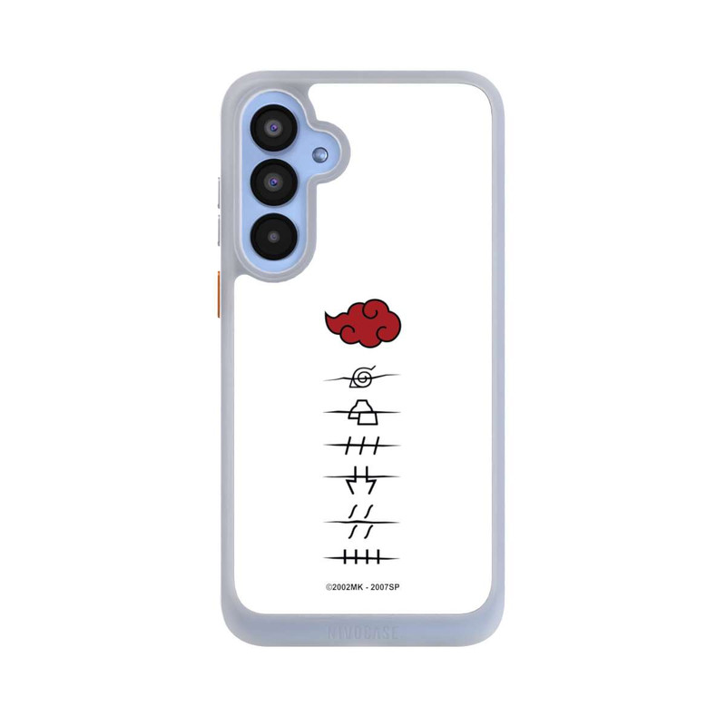 Galaxy A55 5G NIVOcore Akatsuki Mitgliedersymbole Weiß