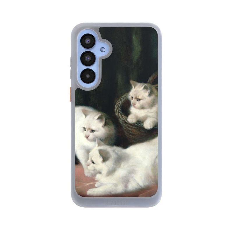 Galaxy A55 5G NIVOcore Three White Angora Kittens