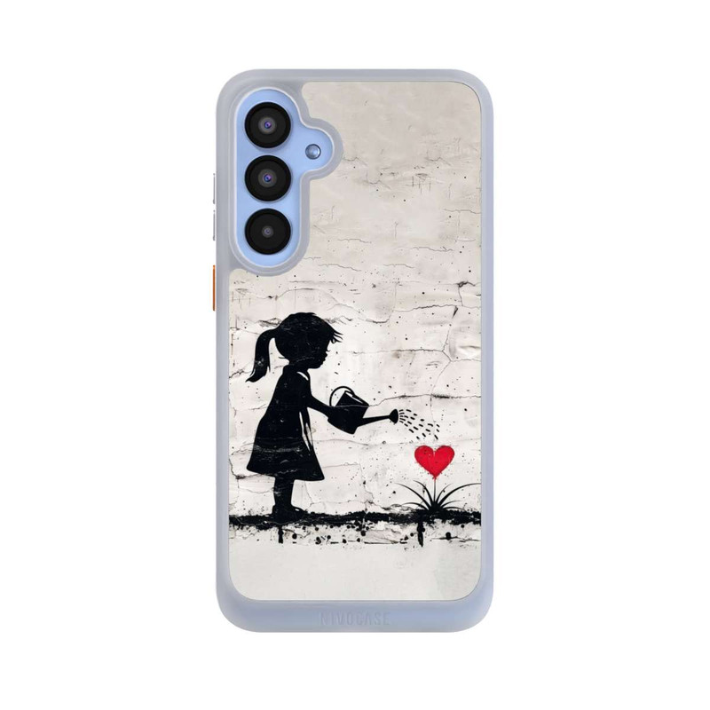 Galaxy A55 5G NIVOcore Girl Watering Bunch of Flowers 