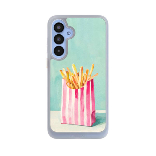 Samsung Galaxy A55 5G NIVOcore Retro Pommes Blau Watercolor