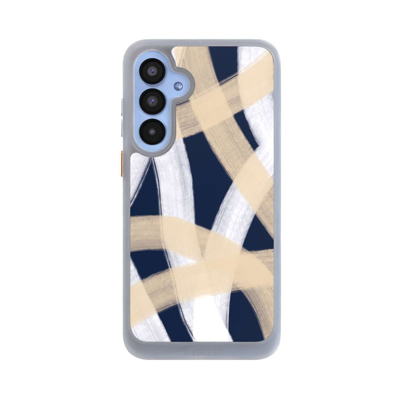 Galaxy A55 5G NIVOcore Laced Up Beije Blue