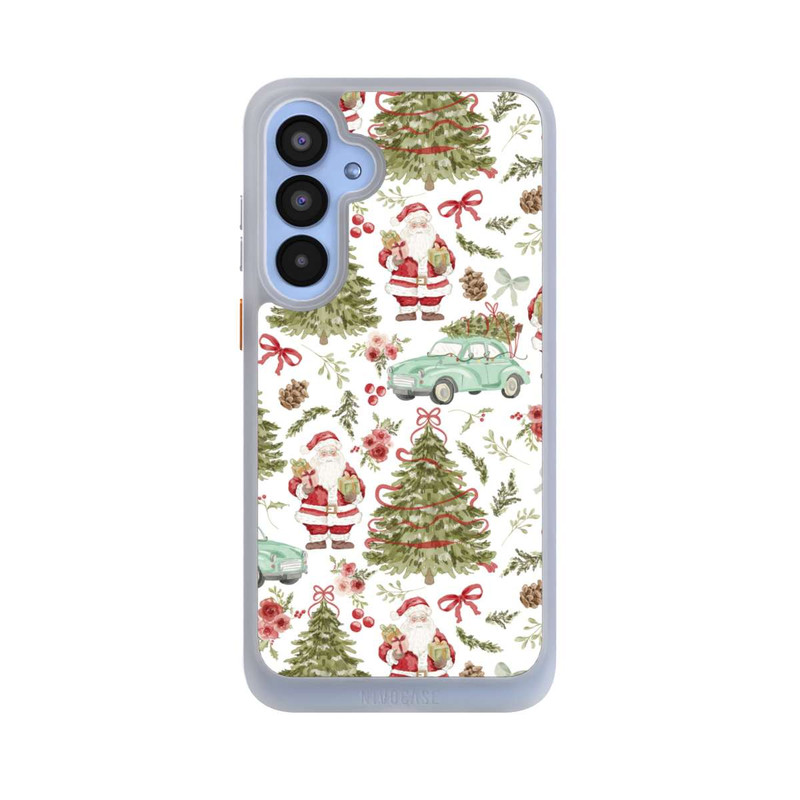 Galaxy A55 5G NIVOcore Weihnachtsfreude Vintage Muster 
