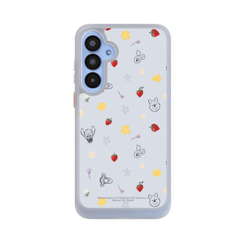 Samsung Galaxy A55 5G NIVOcore Winnie the Pooh and Friends Strawberry Pattern Blue