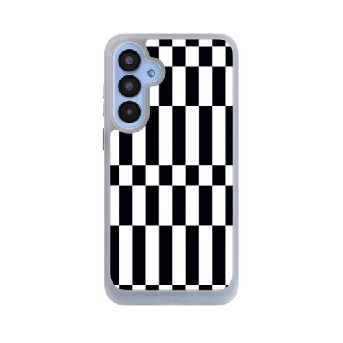 Samsung Galaxy A55 5G NIVOcore Checked Abstract Bold Black and White Color Block
