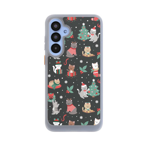 Samsung Galaxy A55 5G NIVOcore Christmas Festive Cute Holiday Kittens