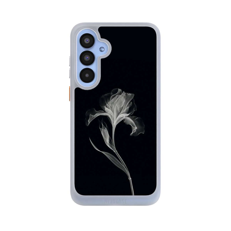Galaxy A55 5G NIVOcore Negativ Flower Grey on Black with AI