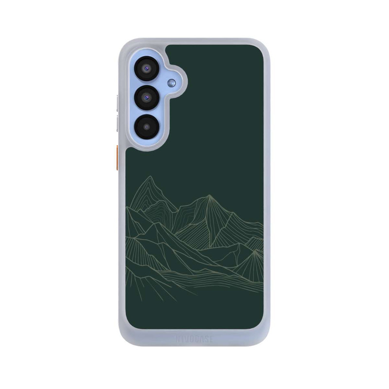 Galaxy A55 5G NIVOcore Berg Line Art Grün