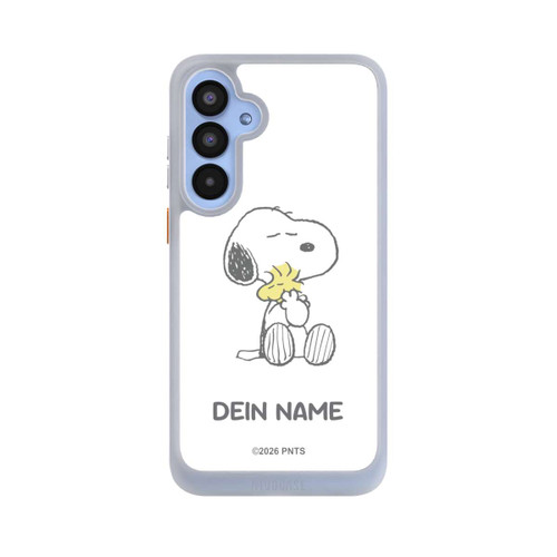 Samsung Galaxy A55 5G NIVOcore Snoopy And Woodstock Cuddling Personalisierbar