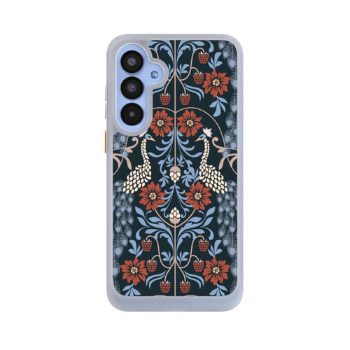 Samsung Galaxy A55 5G NIVOcore Vintage Peacock Garden Arts and Crafts Floral Dark