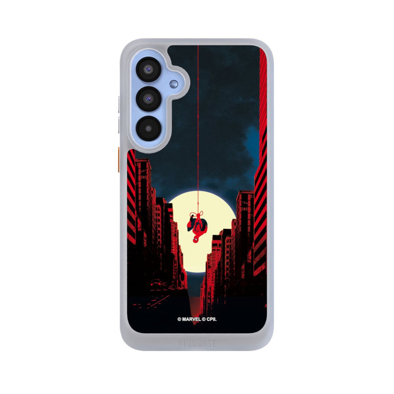 Galaxy A55 5G NIVOcore Spider-Man Marvel between Skyscrapers