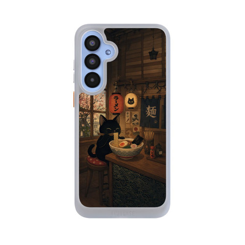 Samsung Galaxy A55 5G NIVOcore Ramen Bar mit schwarzer Katze mit KI