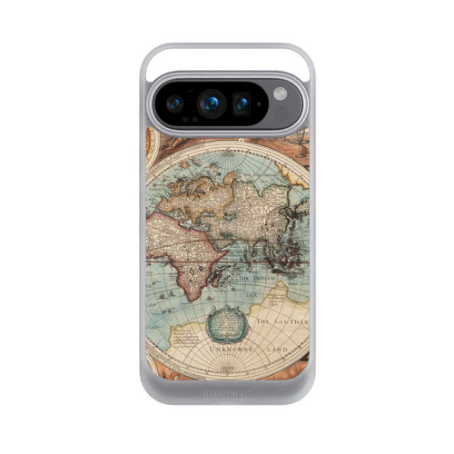 Google Pixel 9 Pro NIVOcore Vintage Weltkarte