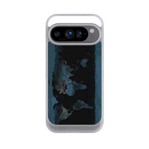 Google Pixel 9 Pro NIVOcore Carte du Monde Nuit
